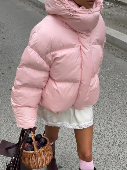 Chaqueta acolchada con capucha Vina