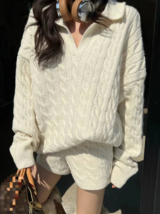 Conjunto de dos piezas Maureen Knit Polo