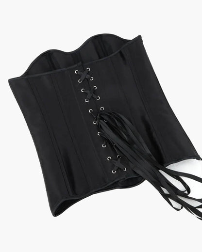 Top corsé satinado Kelly