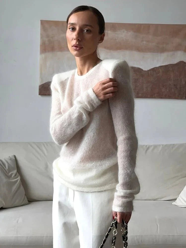Maricar Jersey Ajustado Transparente