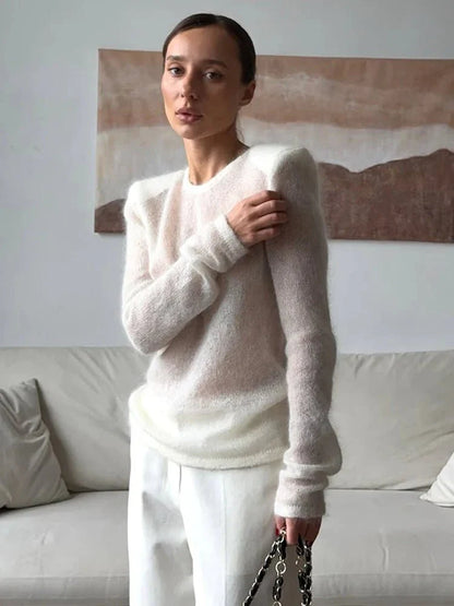 Maricar Jersey Ajustado Transparente
