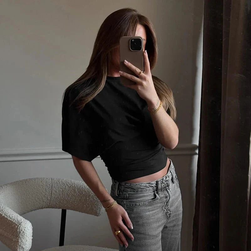 Top holgado de cintura slim Sheila