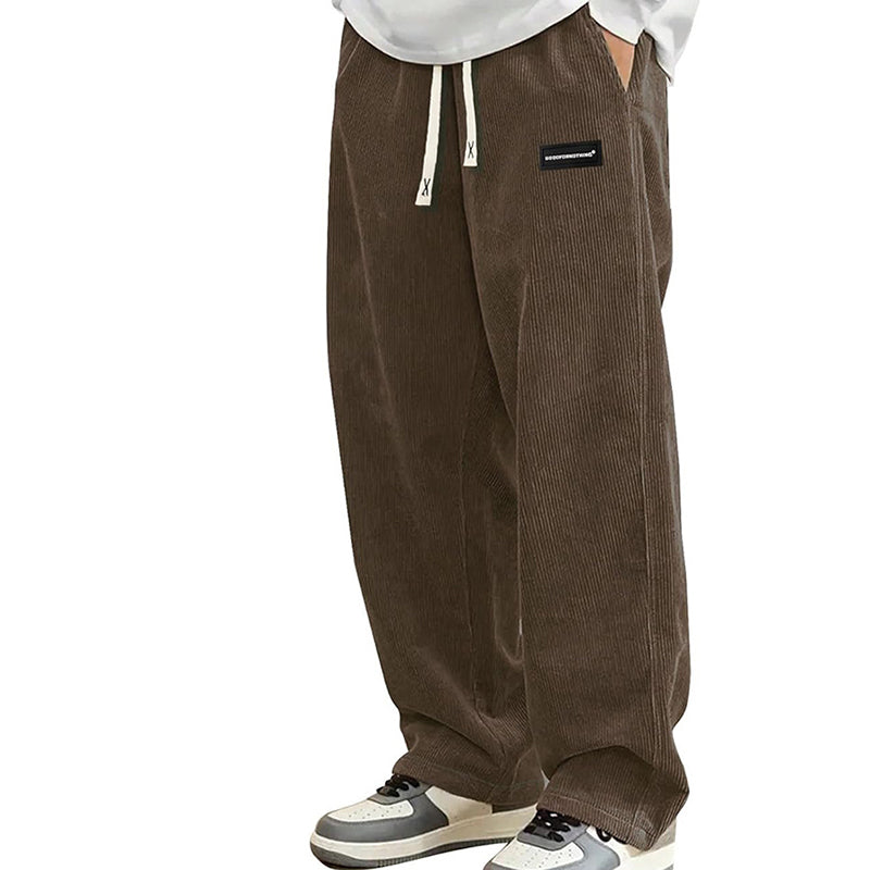 Pantalones de corte holgado