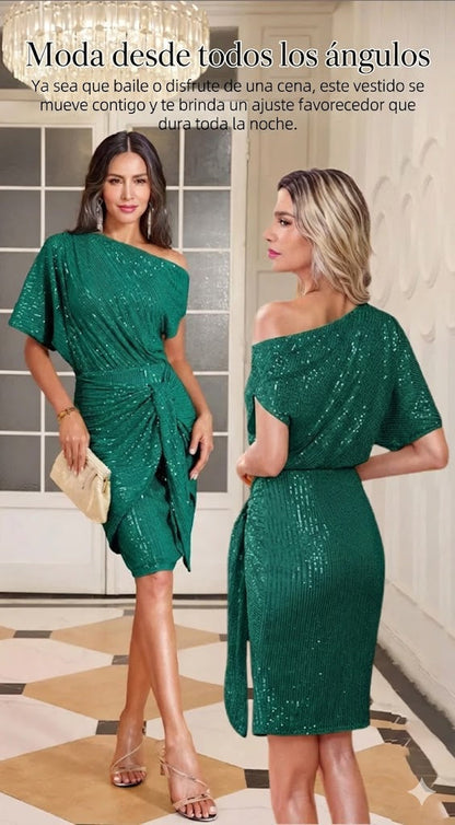 VESTIDO CON BRILLANTES