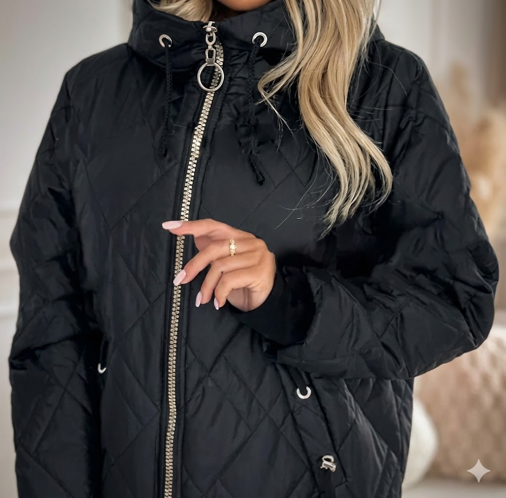 CHAQUETA ESTILO PARKA ACOLCHADA