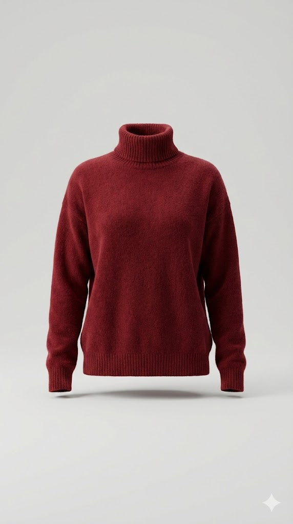 Jersey de cuello alto