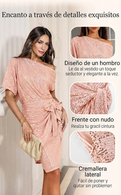VESTIDO CON BRILLANTES
