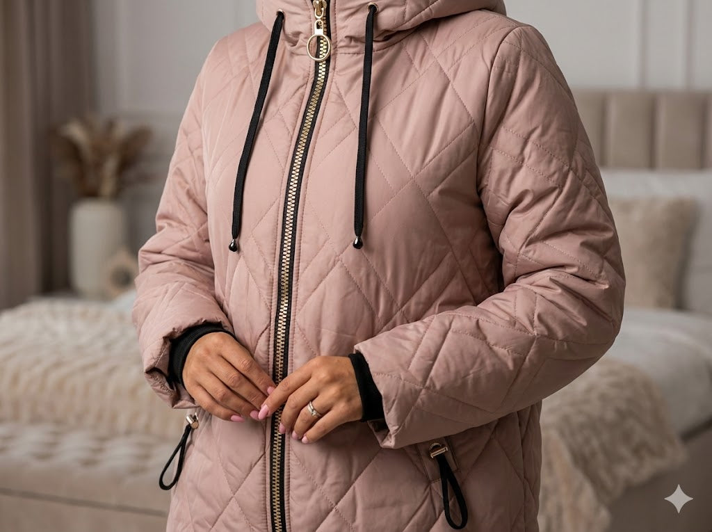 CHAQUETA ESTILO PARKA ACOLCHADA