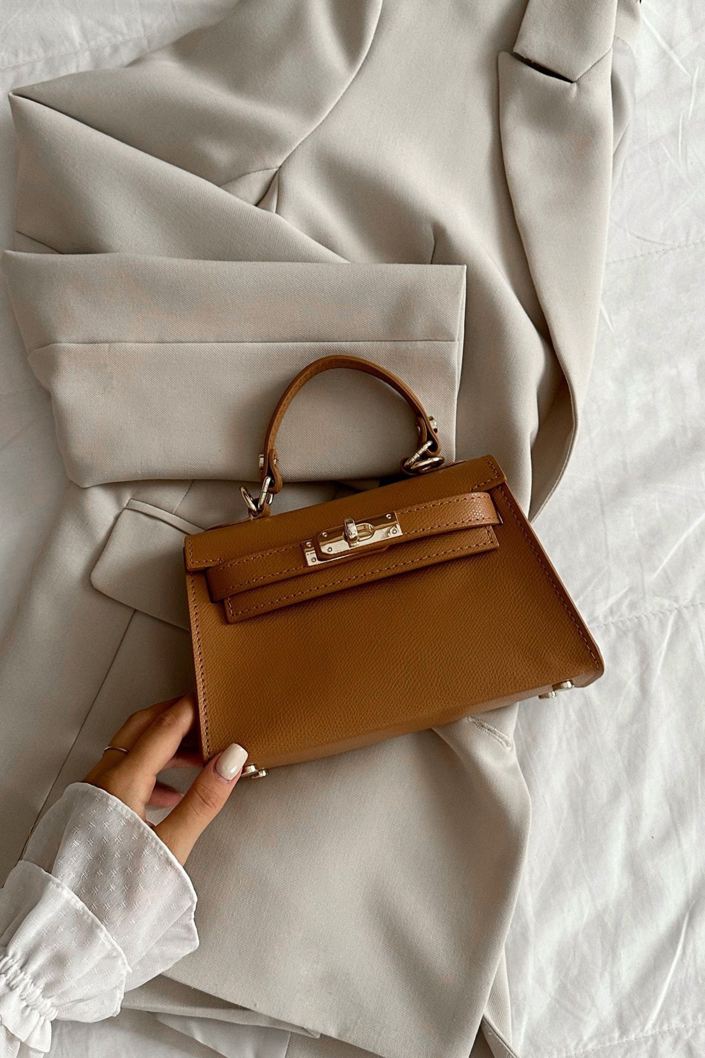 Borsa Victoria in pelle Epson Cuoio